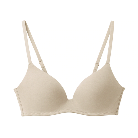 Áo lót nữ trơn không gọng Comfy Make Bra Fitte Kireilabo Gunze KB6092