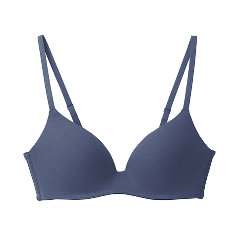 Áo lót nữ trơn không gọng Comfy Make Bra Fitte Kireilabo Gunze KB6092