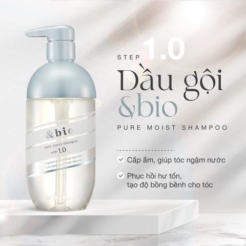 Dầu xả hữu cơ thiên nhiên &BIO Pure Moist Treatment