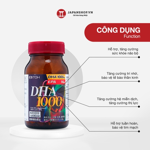 Viên uống bổ não DHA 1000