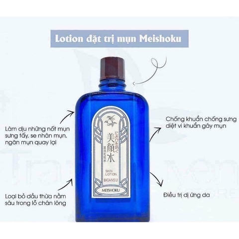 Nước Hoa Hồng Trị Mụn Meishoku 90ml