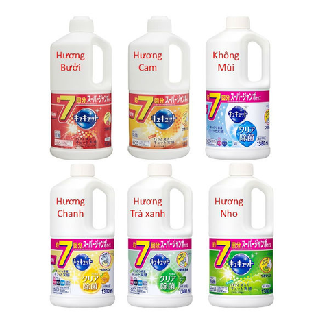 Nước rửa bát Kao 1380ml