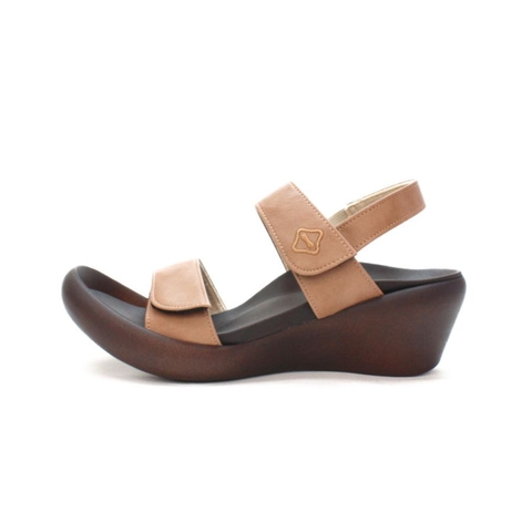 Sandal Gummi đế xuồng 5cm Re:getA CJLW5522a