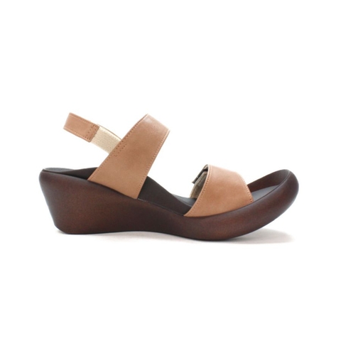 Sandal Gummi đế xuồng 5cm Re:getA CJLW5522a