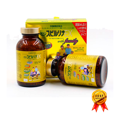 Tảo vàng cao cấp Spirulina EX - 2000v