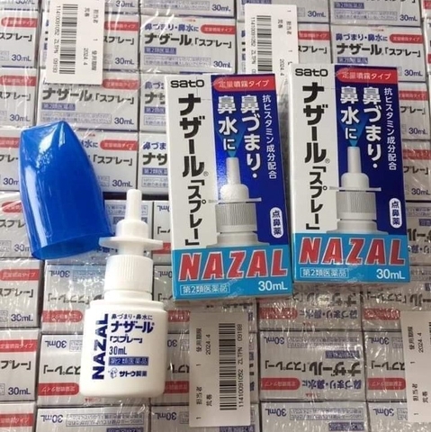 Xịt viêm mũi Nazal 30ml