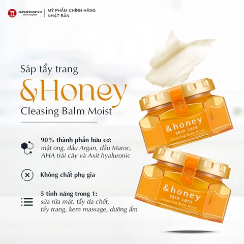 Sáp tẩy trang &Honey Cleasing Blam