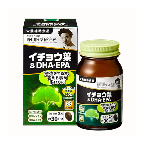 Viên uống bổ não DHA Ginkgo Noguchi 60v