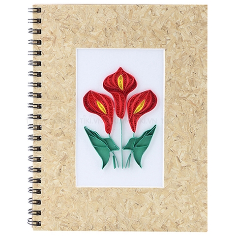 Sổ tay giấy xoắn QNB007