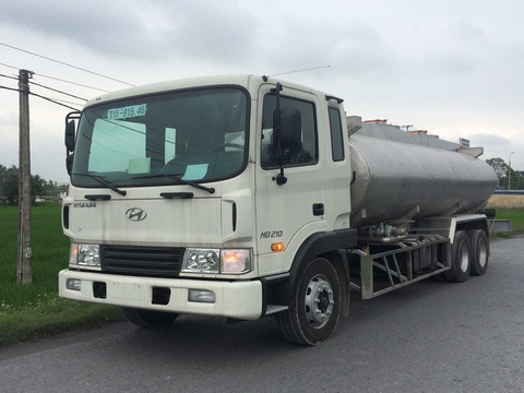 Ô tô xi téc chở dầu ăn HYUNDAI HD210/CKGT-XTDA