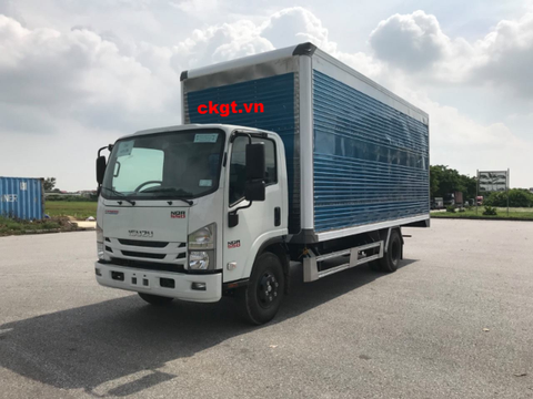 Ô tô chở pallet chứa cấu kiện điện tử ISUZU NQR75ME4/CKGT-PLĐT