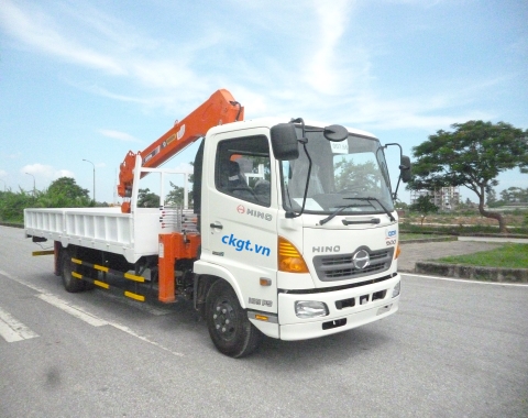 Ô tô tải gắn cẩu HINO FC9JLSW/ CKGT- SANGDO SC514ML