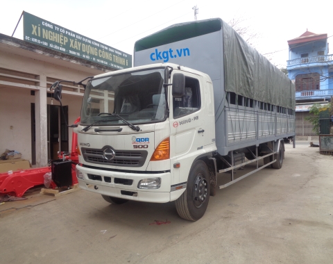 Ô tô HINO chở xe máy HINO FG8JPSU /CKGT-CXM