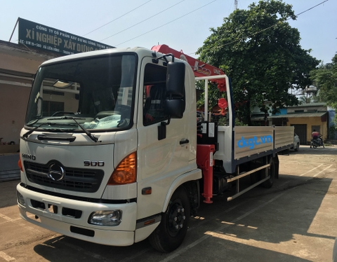 Ô tô tải HINO gắn cẩu UNIC HINO FC9JLSW/ CKGT- UNIC UR-V344-1