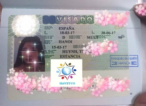 CHÚC MỪNG EM ĐẠT VISA ĐI DU HỌC TÂY BAN NHA KỲ THÁNG 3/2017