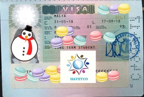 Chúc mừng em đã nhận visa du học tại Malta