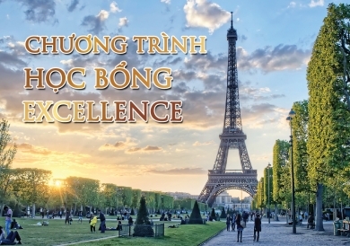 Chương trình học bổng Excellence Đại sứ quán Pháp tại Việt Nam năm 2018 - 2019
