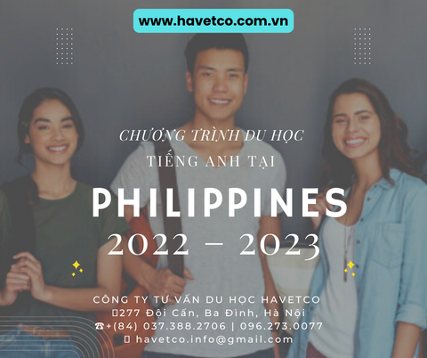 Chương trình du học tiếng Anh tại Philippines 2022 – 2023