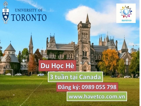 DU HỌC HÈ CANADA - TRƯỜNG ĐẠI HỌC TORONTO 2019