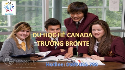 CHƯƠNG TRÌNH TRẠI HÈ TRƯỜNG BRONTE COLLEGE – CANADA 2019