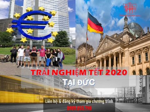 DU HỌC TẾT - MÙA XUÂN NĂM 2020 TẠI ĐỨC