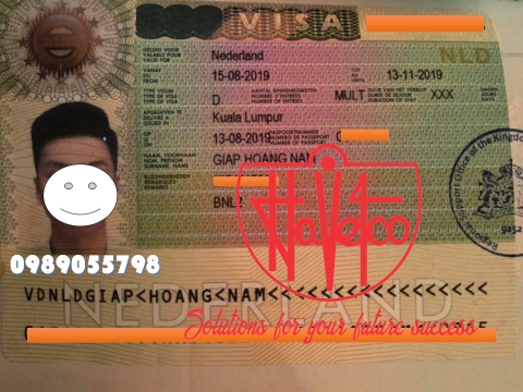 CHÚC MỪNG CẬU BÉ GIÁP HOÀNG NAM NHẬN VISA DU HỌC HÀ LAN