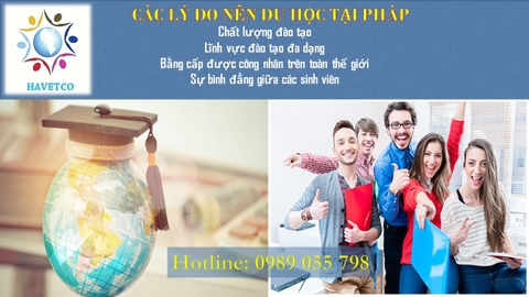 CÁC LÝ DO NÊN DU HỌC TẠI PHÁP