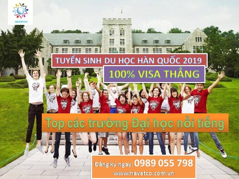 CÔNG BỐ DANH SÁCH CÁC TRƯỜNG VISA THẲNG NĂM 2019