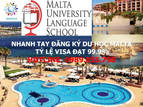 HỌC TIẾNG ANH TẠI TRƯỜNG MALTA UNIVERSITY LANGUAGE SCHOOL