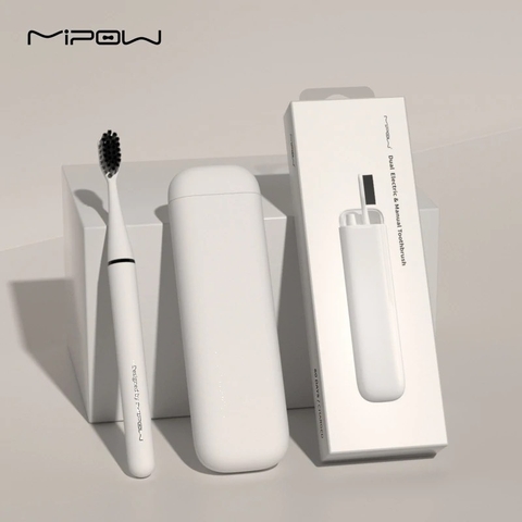 BÀN CHẢI ĐIỆN SIÊU NHỎ MIPOW (USA) I3-PLUS ULTRASONIC TOOTHBRUSH TRAVEL EDITION CI-900-T1