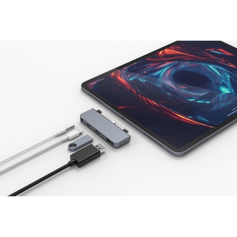 CỔNG CHUYỂN CHUYÊN DỤNG HYPERDRIVE IPAD PRO 4 IN 1 HDMI 4K/30HZ USB-C HUB