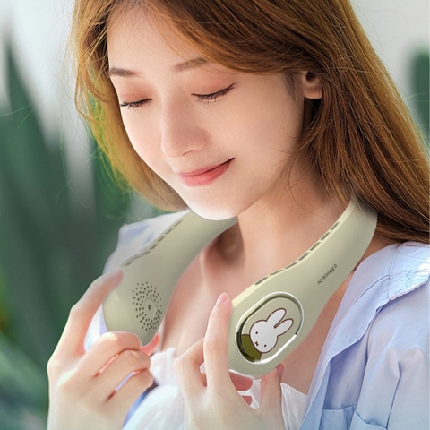 QUẠT CỔ KHÔNG DÂY MIFFY X MIPOW NECK FAN