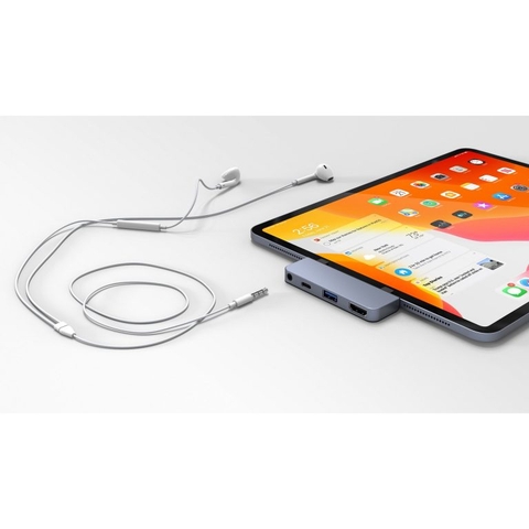 CỔNG CHUYỂN CHUYÊN DỤNG HYPERDRIVE IPAD PRO 4 IN 1 HDMI 4K/30HZ USB-C HUB