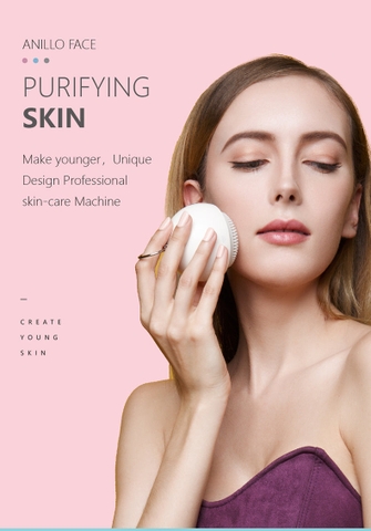 MÁY LÀM SẠCH VÀ MASSAGE MẶT MIPOW ANILLO PRO-SONIC TỪ USA – CL300