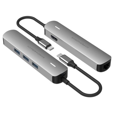 CỔNG CHUYỂN HYPERDRIVE 4K HDM1 6-IN-1 USB-C HUB
