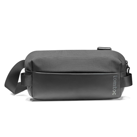TÚI ĐEO CHÉO TOMTOC (USA) LIGHTWEIGHT CODURA SLING BAG BLACK