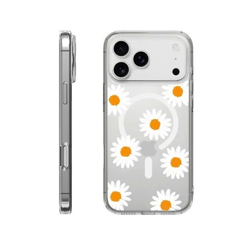 Ốp Lưng Magsafe Mipow Kingbull ViralX iPhone 17 Pro Max White Daisy