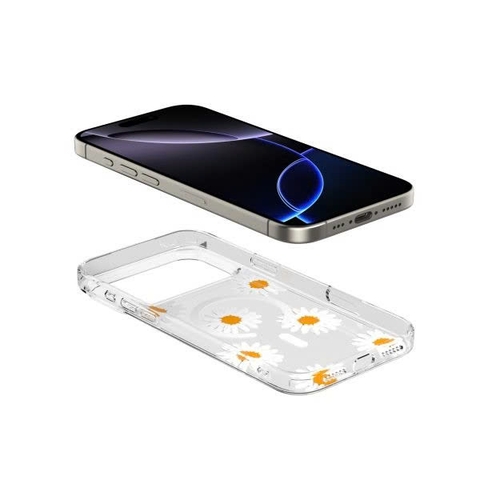 Ốp Lưng Magsafe Mipow Kingbull ViralX iPhone 17 Pro Max White Daisy
