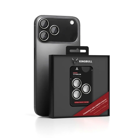 Lens Camera Mipow Kingbull Titanshield iPhone 17 Pro 6.3” / 17 ProMax 6.9” 2025