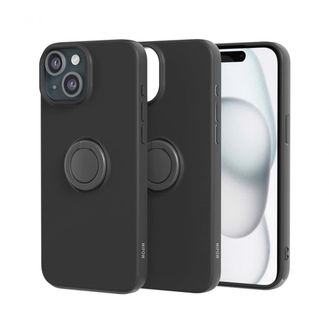 ỐP LƯNG MIPOW IPHONE 15 RING STAND TPU LEATHER