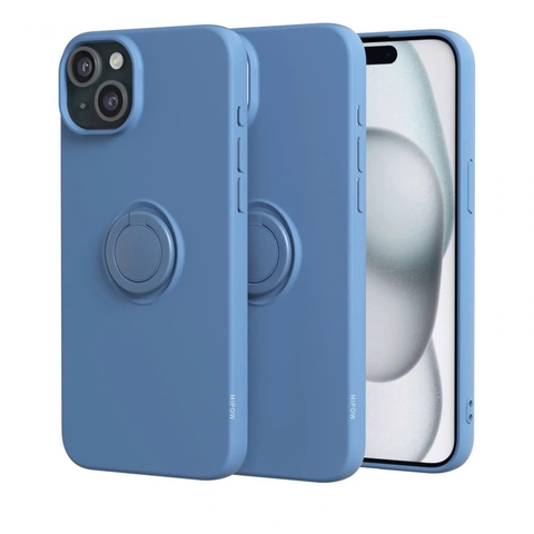 ỐP LƯNG MIPOW IPHONE 15 RING STAND TPU LEATHER