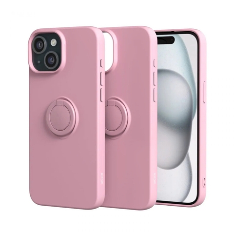 ỐP LƯNG MIPOW IPHONE 15 RING STAND TPU LEATHER