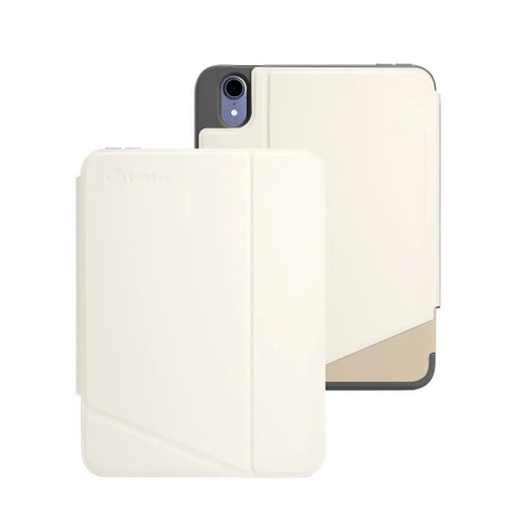 BAO DA TOMTOC (USA) TỪ TÍNH ĐA GÓC VERTICAL HỖ TRỢ SẠC KHÔNG DÂY APPLE PENCIL FOR IPAD MINI 6/ MINI 7