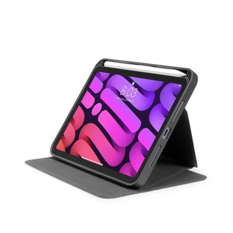 BAO DA TOMTOC (USA) TỪ TÍNH ĐA GÓC VERTICAL HỖ TRỢ SẠC KHÔNG DÂY APPLE PENCIL FOR IPAD MINI 6/ MINI 7