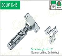 Bản lề thép đường kính 26 mm, góc mở 95 độ (mini)