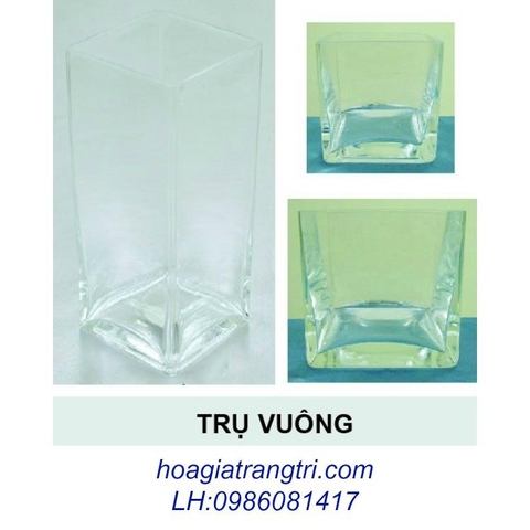 Lọ thủy tinh vuông