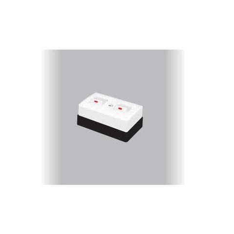 Hộp nổi có 2 công tắc 1 chiều 10A - HN2X2S