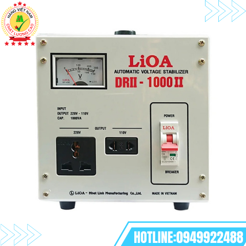 ỔN ÁP 1 PHA  1kVA DRII -1000II