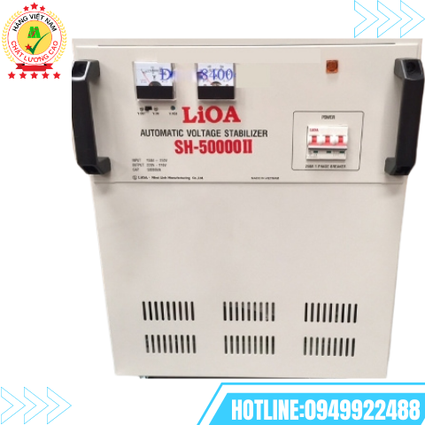 ỔN ÁP LIOA SH-50000II LOẠI 1 PHA 50kVA