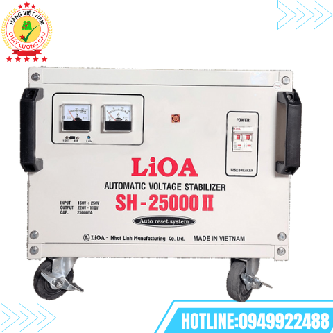 ỔN ÁP LIOA SH-25000II LOẠI 1 PHA